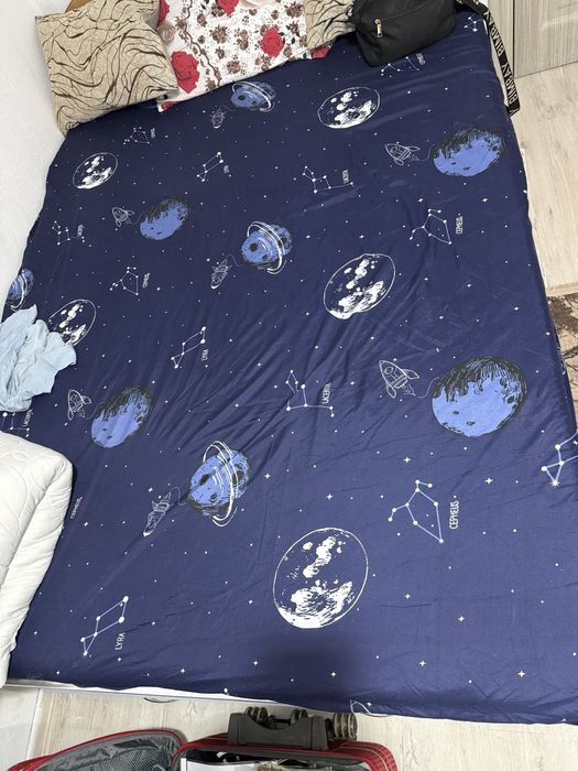 Saltea dubla ortopedica cu aloe vera, spuma memorie 140X200