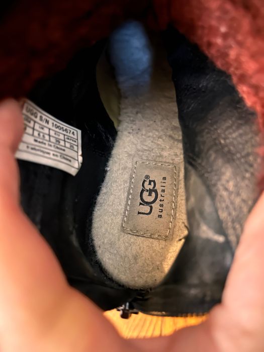 Ghete de piele cu blană de oaie Ugg mărimea 39