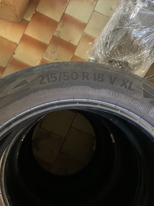 215/50/18 V XL Continental Eco Contact 6 DOT2722