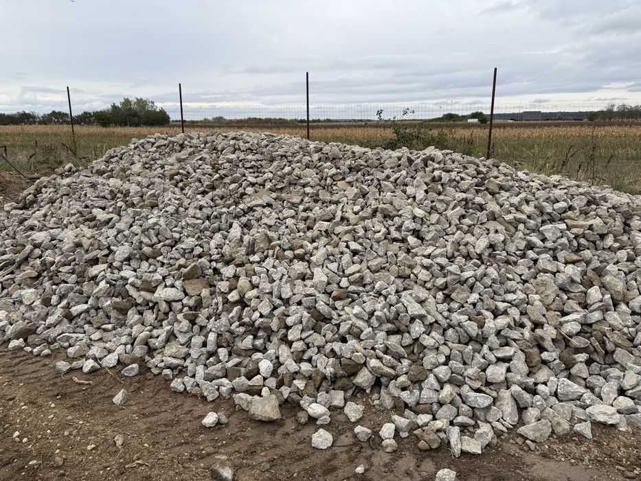 Beton concasat pentru teresament