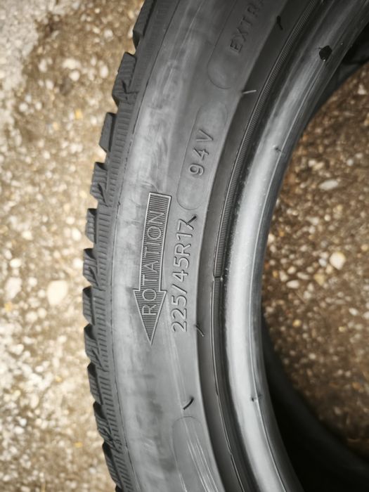 225/45/17" 4бр Michelin Alpin 5,dot3417,8mm