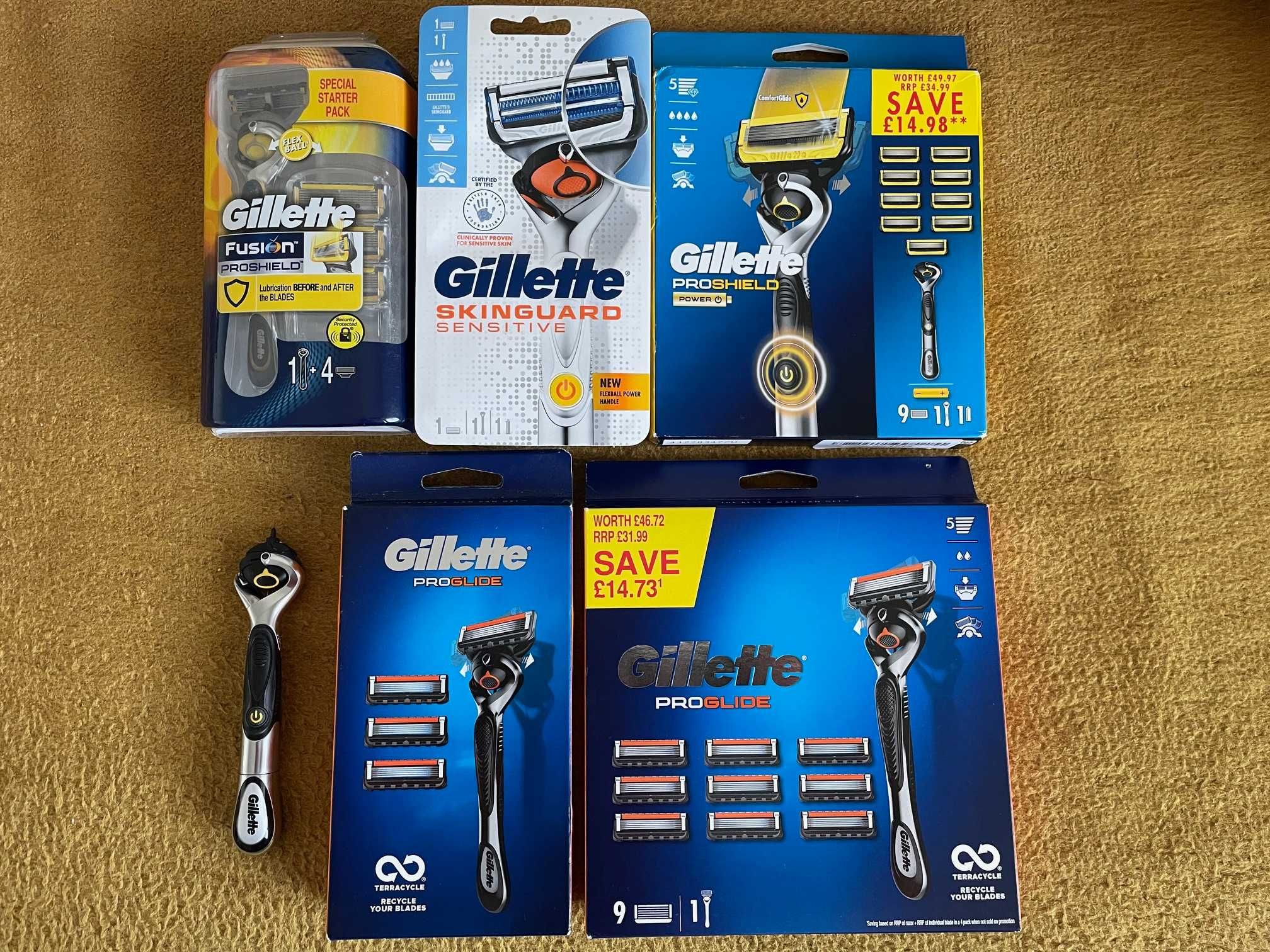 Gillette Labs Heated Razor ,Fusion ProGlide Proshield Power blades