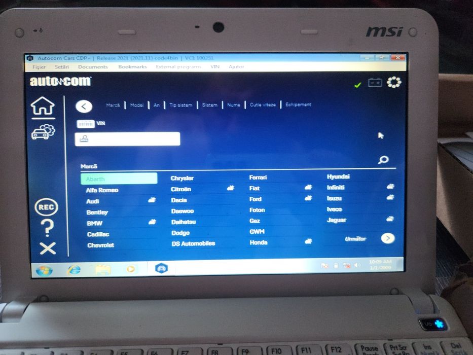 Tester Delphi Autocom 2021 nou+laptop