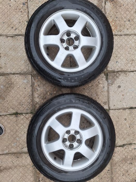 Продавам 2 бр. джанти за аудио А3 5х100, 15 цола