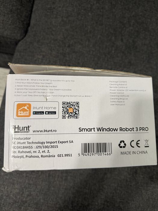Robot curatare geamuri iHunt Smart Window Robot 3 PRO