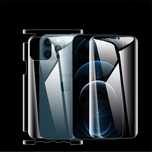 Folie Iphone 12/13/14/15/16 PRO MAX Curbata Silicon Fata Spate Lateral