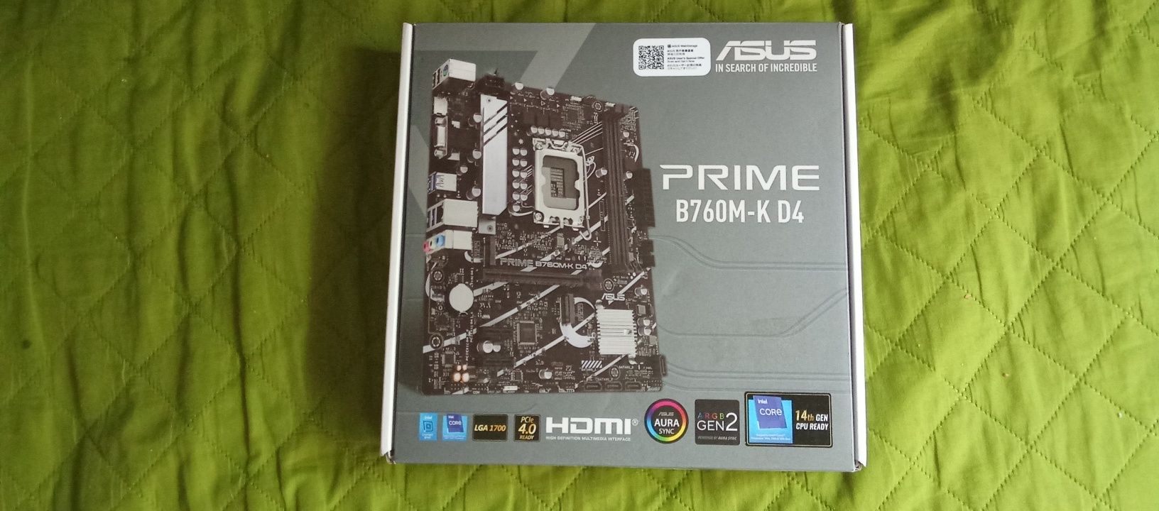 Asus Prime B760M-K, 32Gb DDR4, i3-12100F