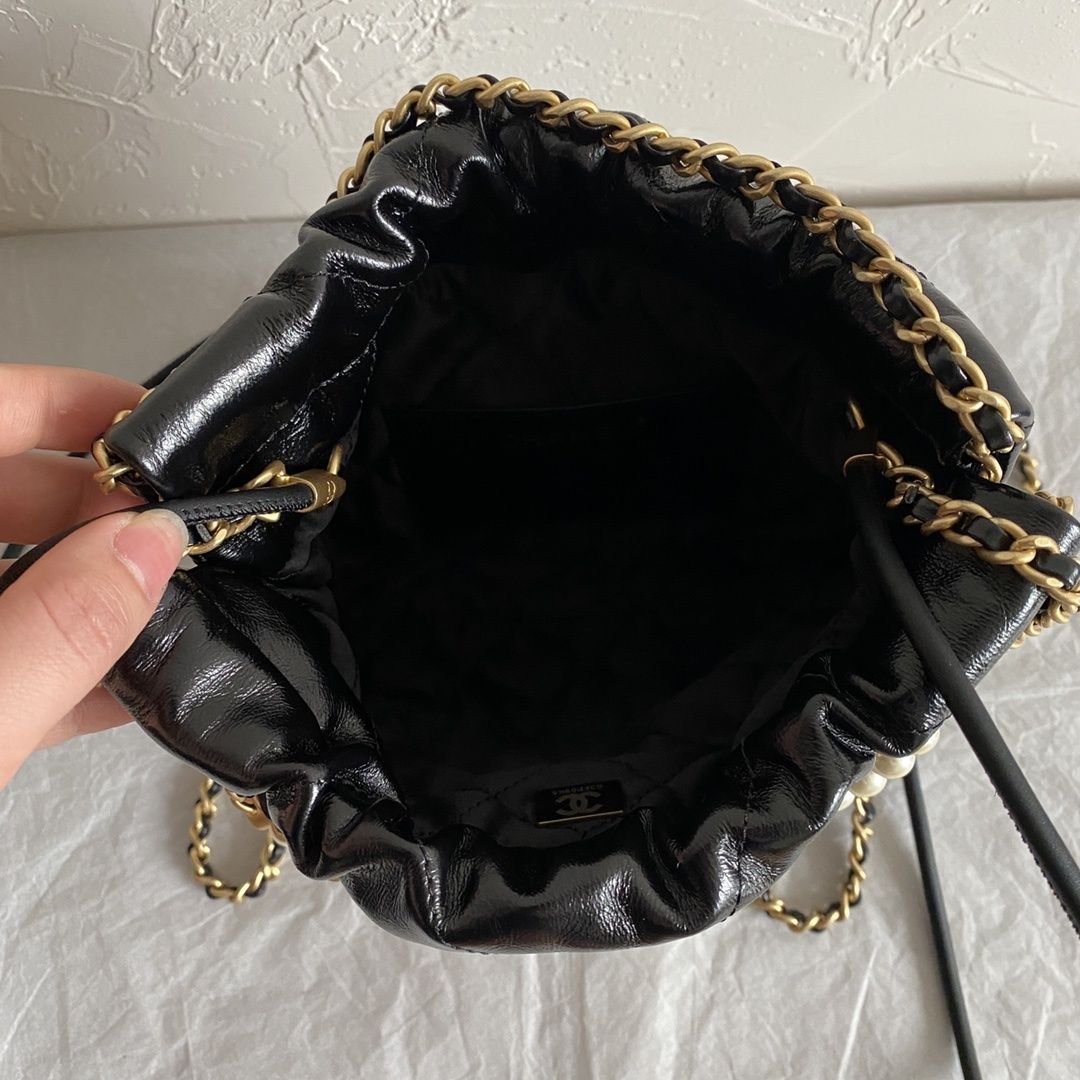 Geanta Chanel 22 pearl, 23cm, tip Premium