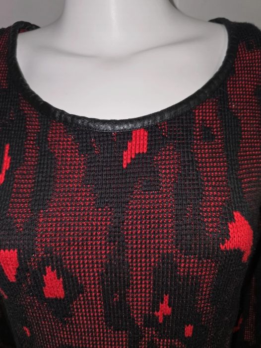 Rochie Dept superba insertii piele