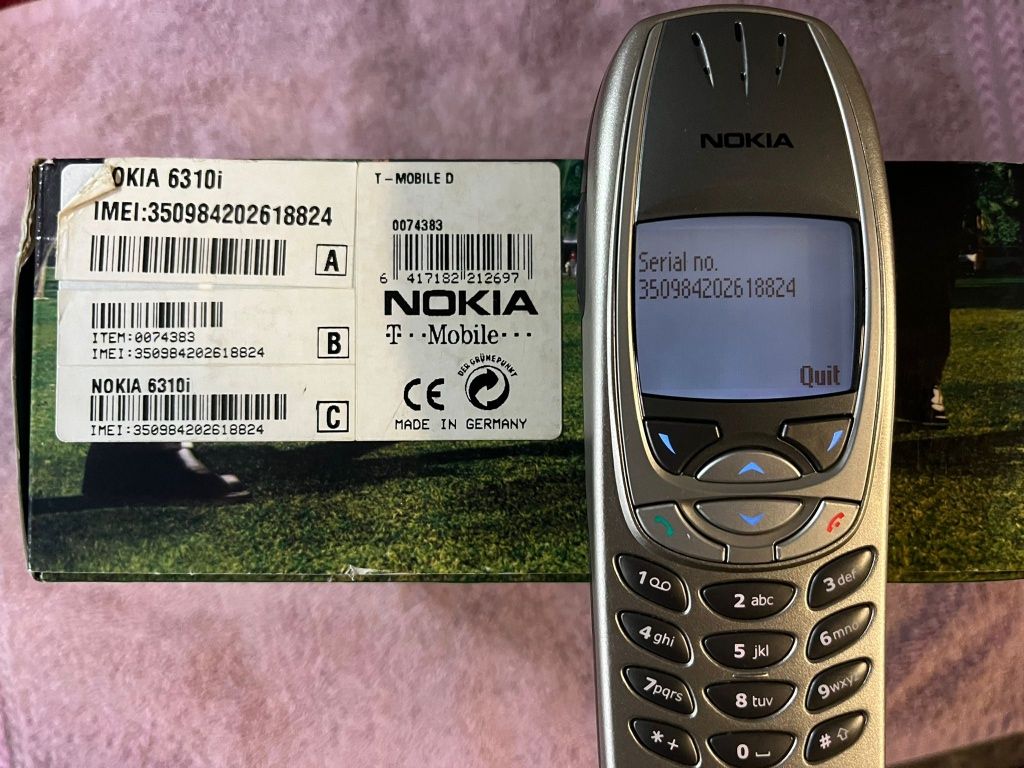 Nokia 6310i la cutie