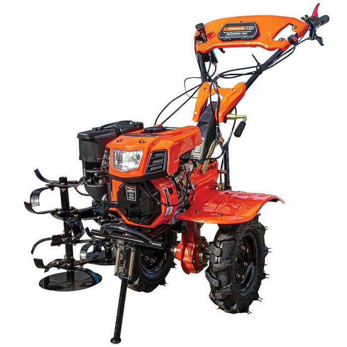 Мотофреза с фар 7.5HP PREMIUM HD, фрезова до 110см, гаранция 3 години