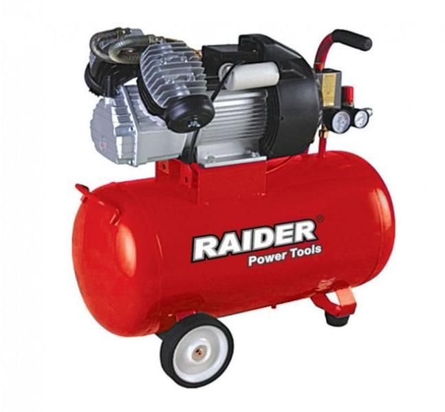 Compresor RAIDER RD-AC03 120107, cu ulei, 2200 W, 100 l, 310 l/min, 8