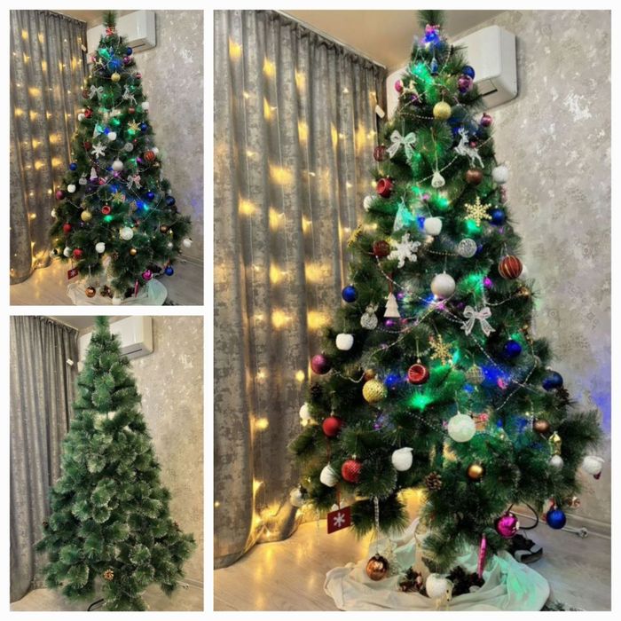 Шикарная высотой 2.20см + бонусом много игрушек успеете купить