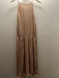 Rochie roz sidef Massimo Dutti