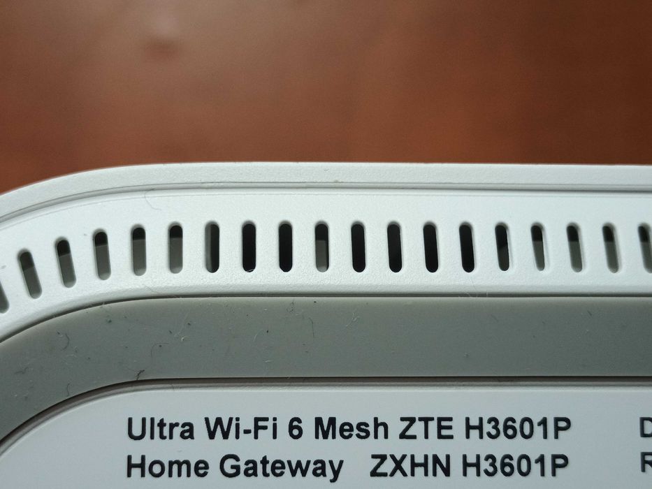 Router Mesh Extender Wi-Fi 6 ZTE H3601P