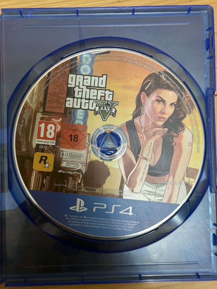 Диски-игры на ps4