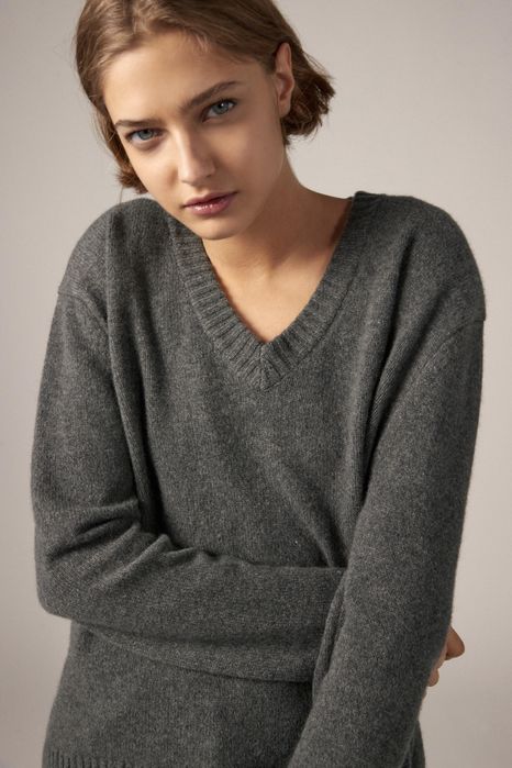 Pulover oversize casmir 100% Zara cașmir edition