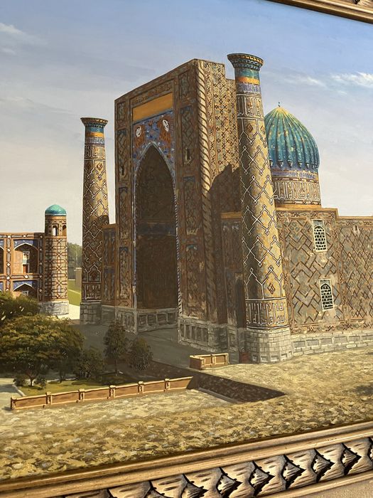 Картина маслом Регистан