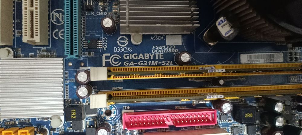 Материнская плата комплект 775сокет