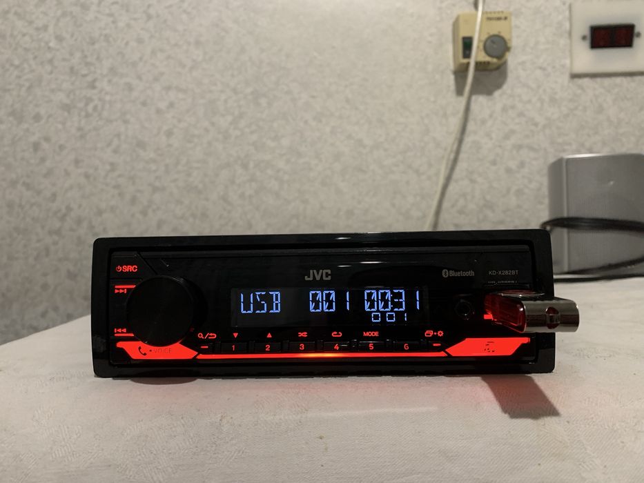 Авто радио JVC Bluetooth