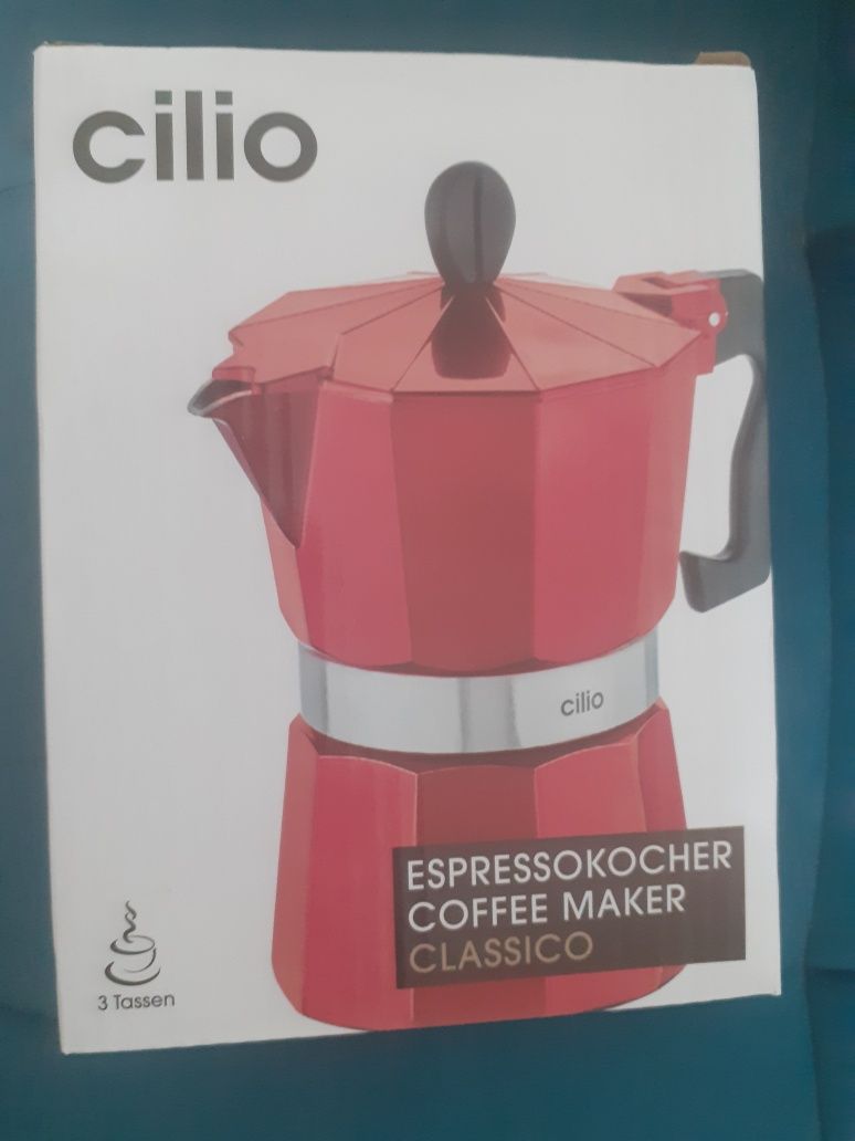 Гейзерная кофеварка от немецкого бренда Cilio