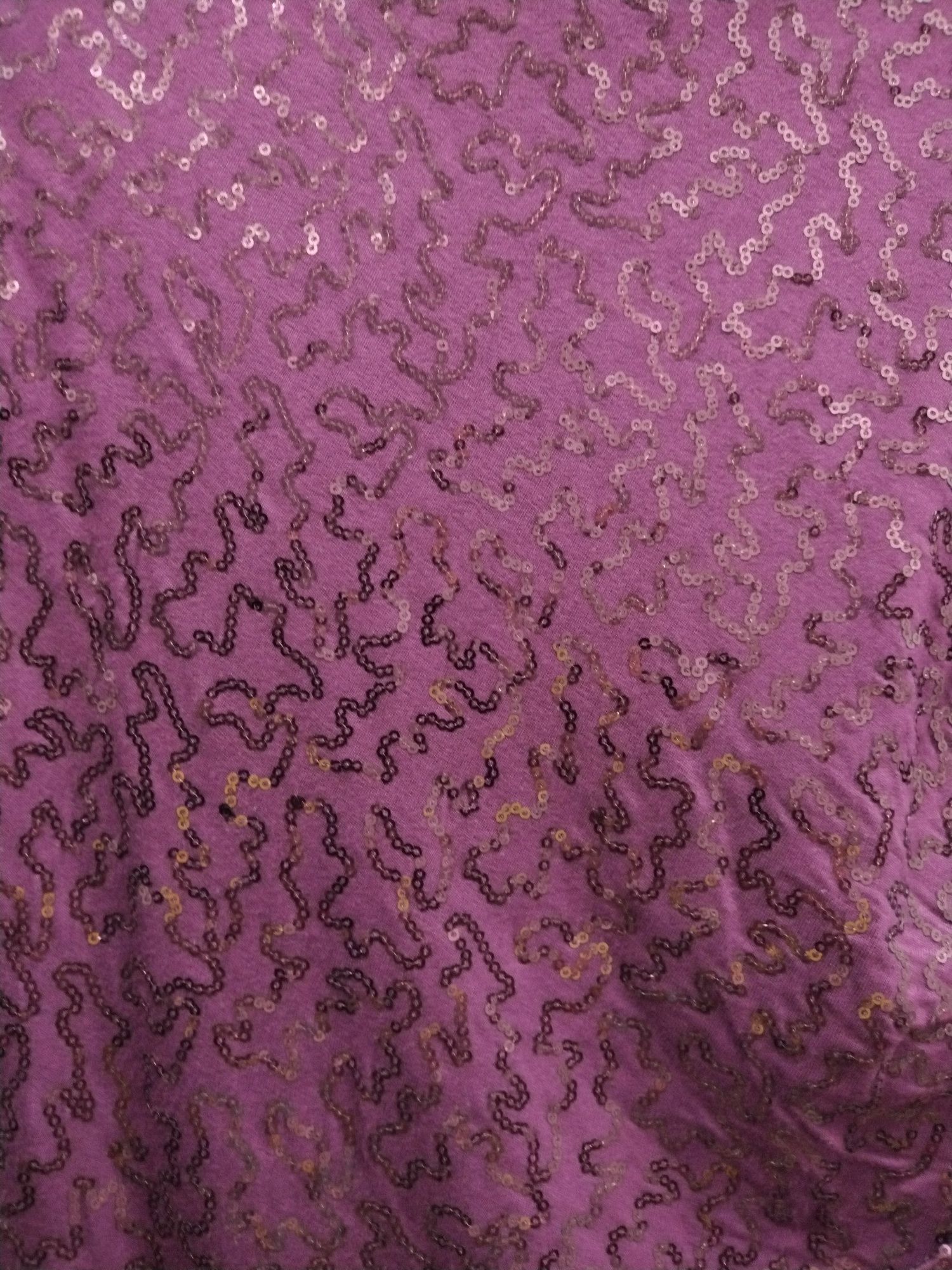 Reducere !! Rochie de seara grena cu model din paiete