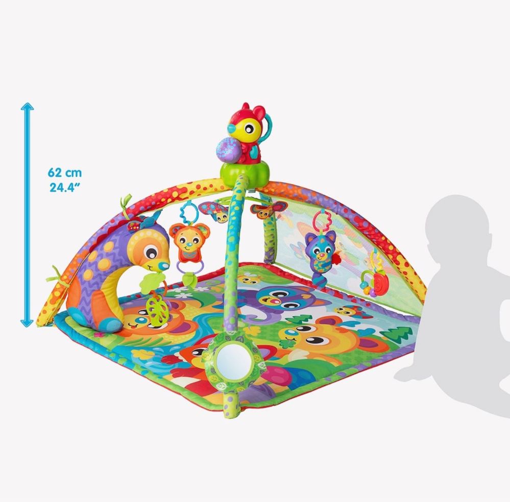 Активна гимнастика Playgro, светлини, звуци,проектор, 0+