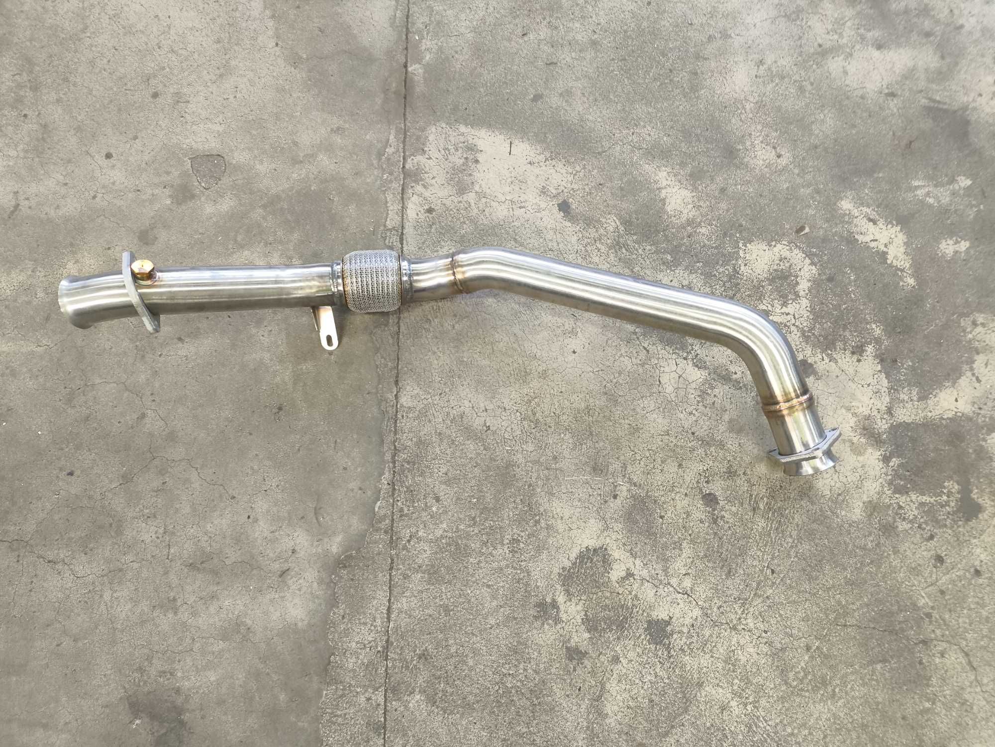 Даунпайп Downpipe - BMW E46 318d, 320d M47, M47N
