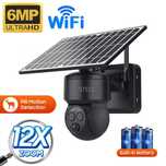 Соларна камера STELS SZ6 Wi-Fi, 6MP, PTZ, 12X Zoom (2 цвята)