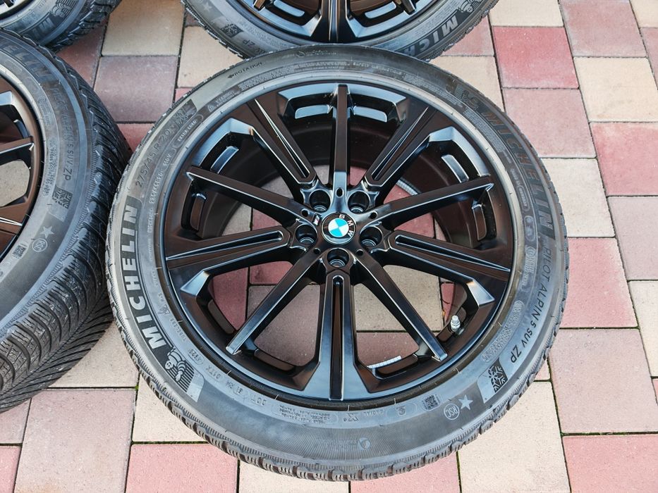 Jante BMW originale M-pachet X5-X6 275 45R20 Michelin iarnă