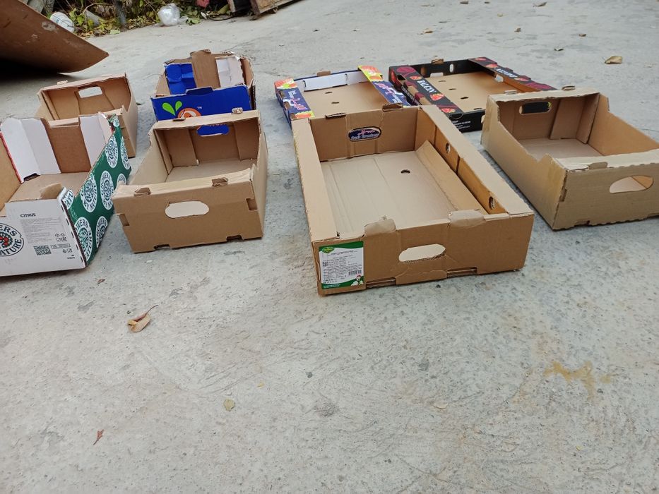 Продам такие  коробки для фруктов овощей по  50 тенге за одну коробку