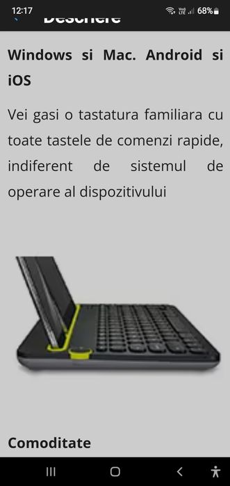 Tastatura Mac Win Android Tv Smart
