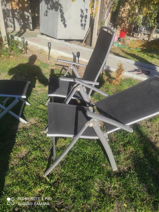 Сгъваеми алуминиеви столове
