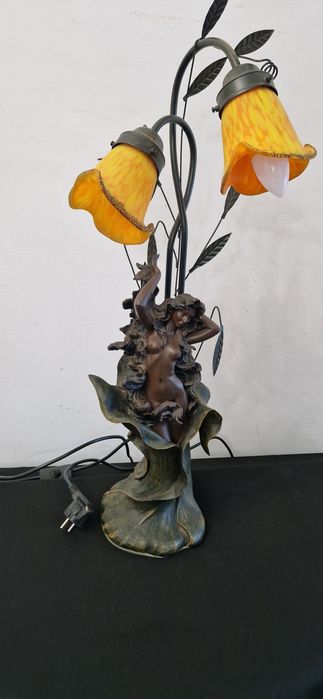 Lampa veioza Art Nouveau 70cm Deosebita