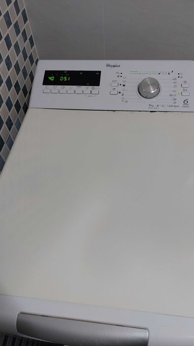 Masina de spălat whirlpool funcționează perfect