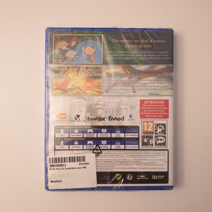 SIGILAT Dual Pack Ni No Kuni PS4/Playstation 4