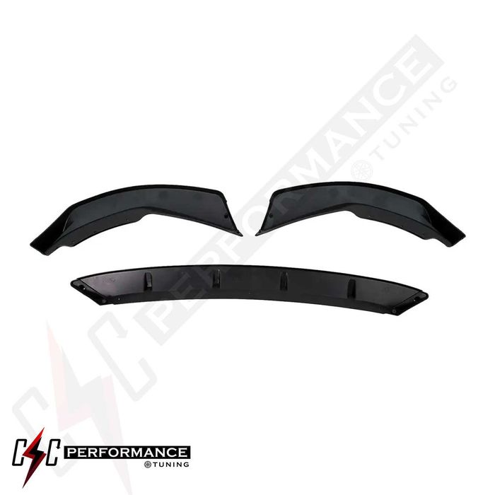 Prelungire Buza lip bara Față BMW G20 G21 M Pachet Negru Lucios