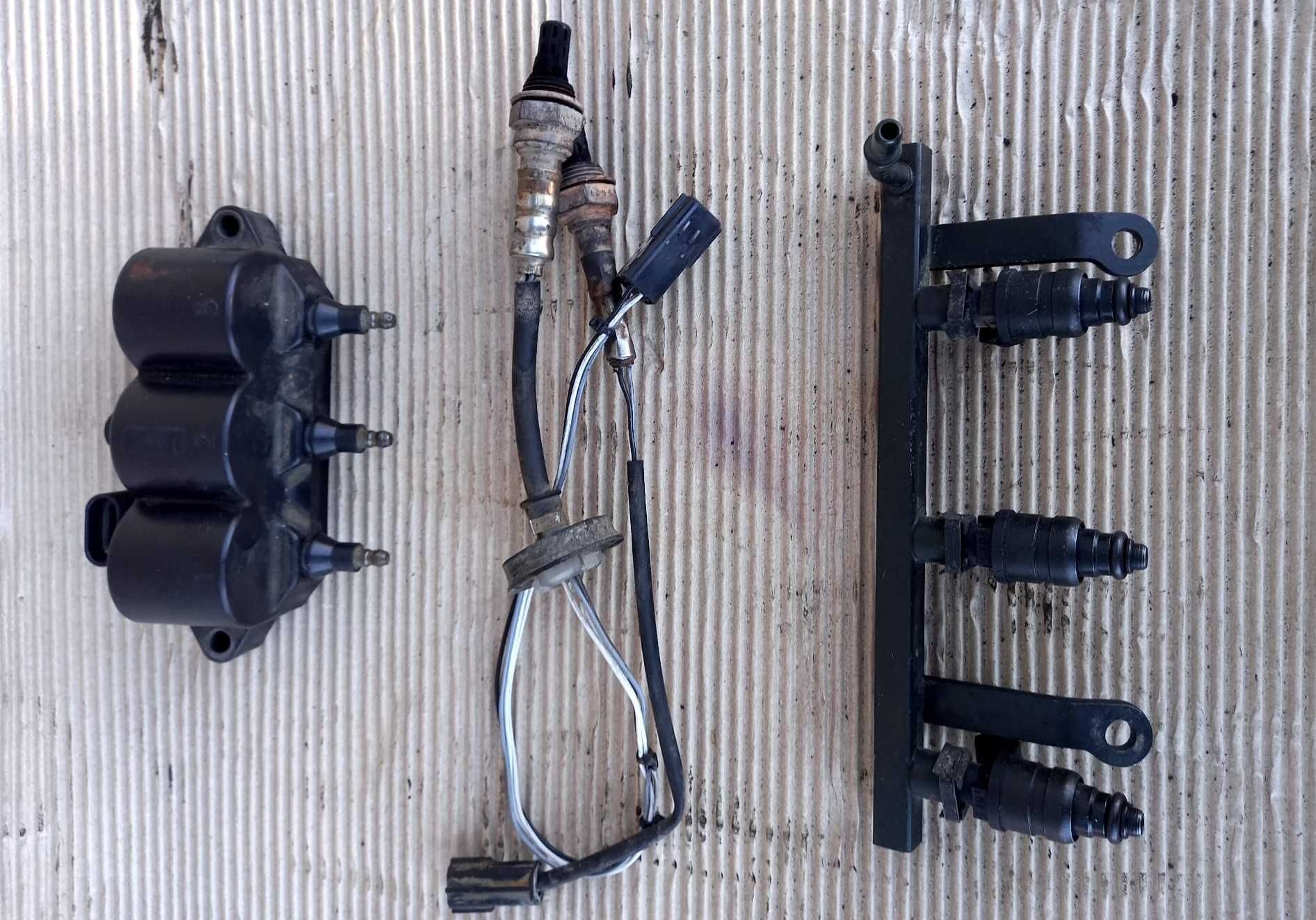 Daewoo Matiz, bobina aprindere, rampa cu injectoare, sonde lambda.