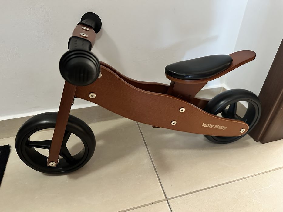 Bicicleta balans copii, Milly Mally, 2 in 1 Jake