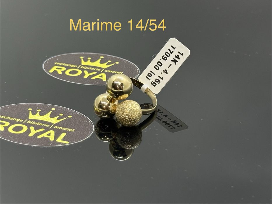 Bijuteria ROYAL : Inel AUR 14K / 4.16 GR