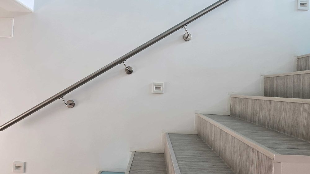 balustrada inox cu sau fara sticla, montaj inclus