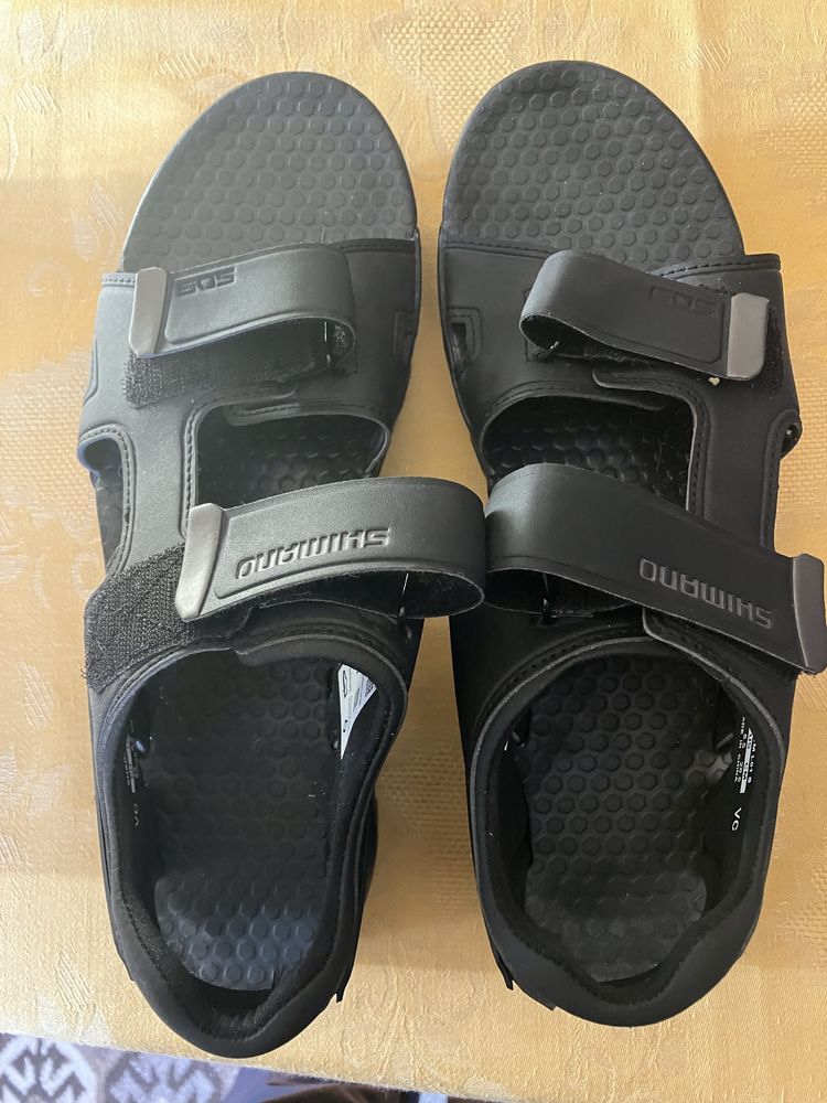 Pantofi ciclism tip sandale Shimano sd501 spd