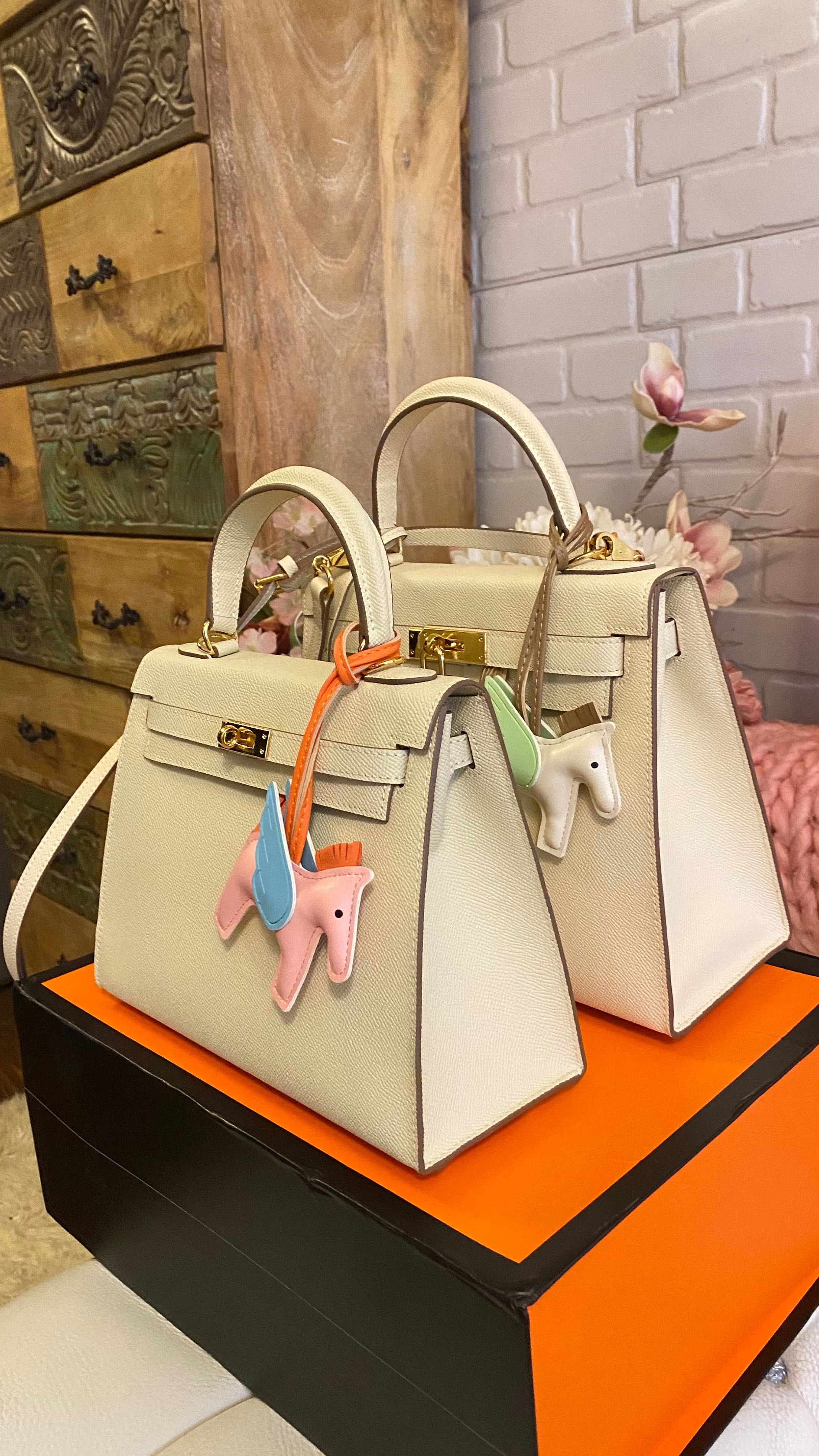 чанта Ермес Mini Kelly 25*28 Кели*HERMES KELLY CRAIE Epsom