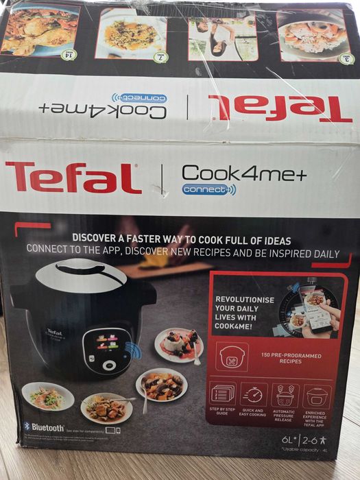 Vand multicooker Tefal Cook4me+ connect
