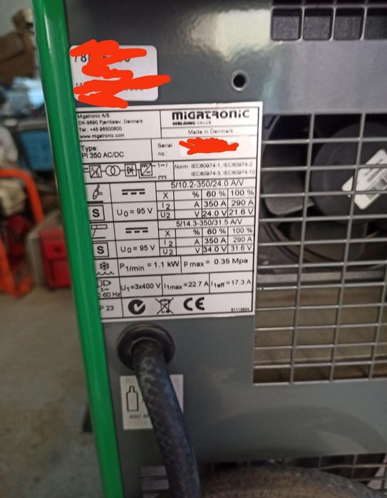 Aparat sudura profesional AC DC 350A/380v