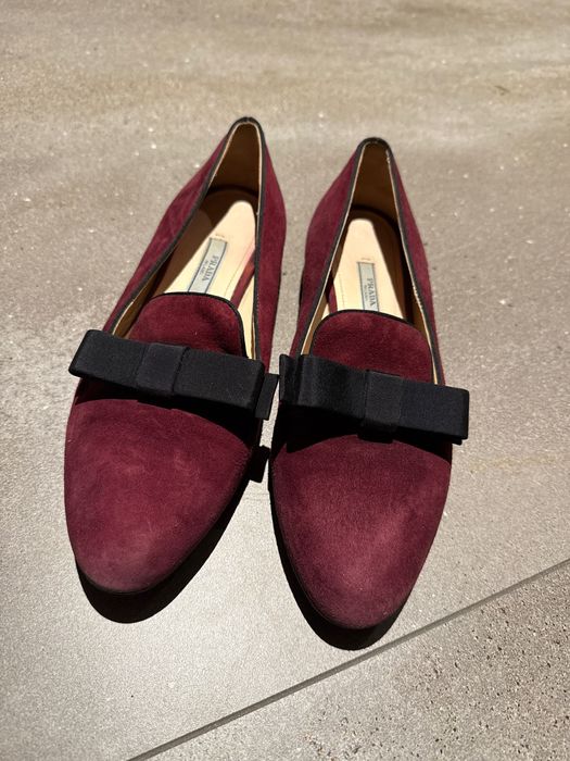 Обувки тип loafers PRADA