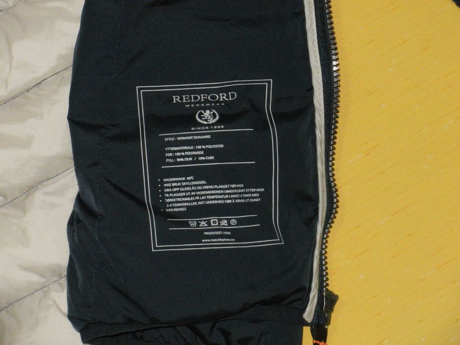 REDFORD, McKINLEY мъжки преходни гъши пух S