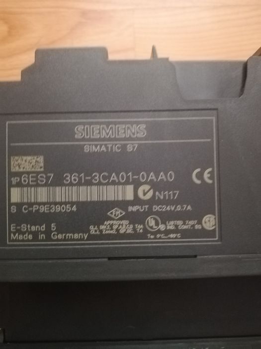 Plc module S7 300 Siemens HMI
