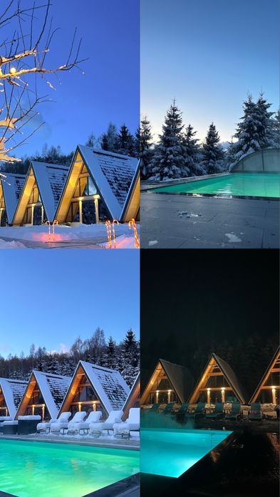 Cabana A-frame cu piscină de inchiriat Rachitele-Cluj
