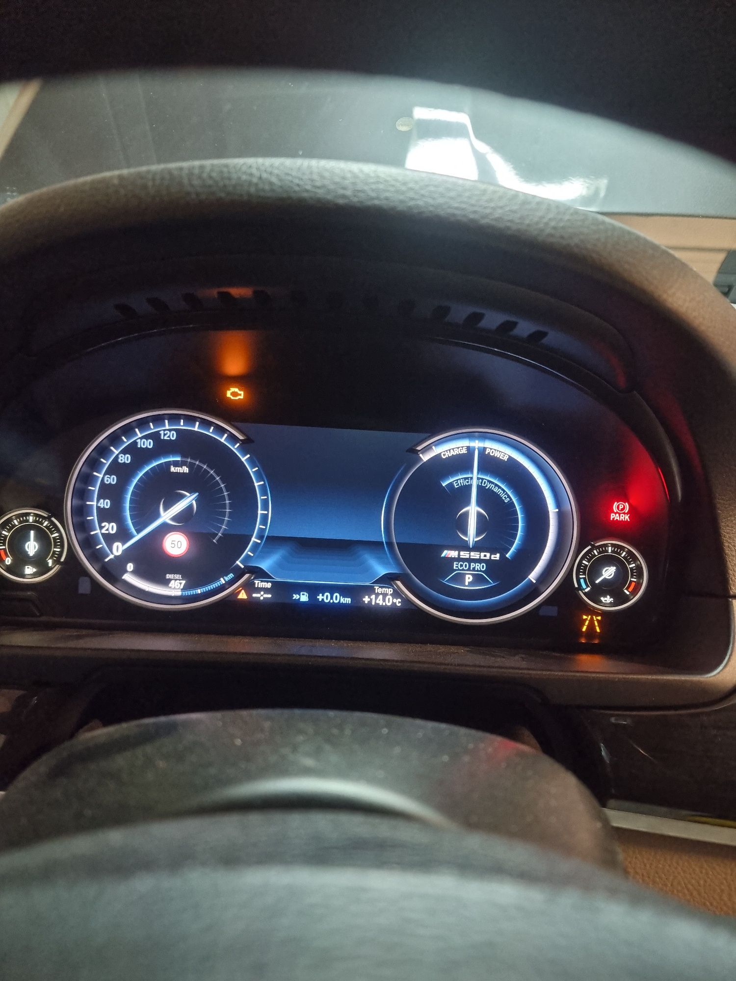 6WB Дигитално табло BMW F01 F06 F07 F10 F11 F15 F16 F30 F31 километраж